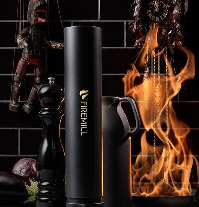 Bild av stilfull komposition med kontrasterande element