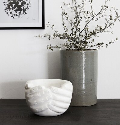 Bild av stilfull inredning med unik marmordetalj