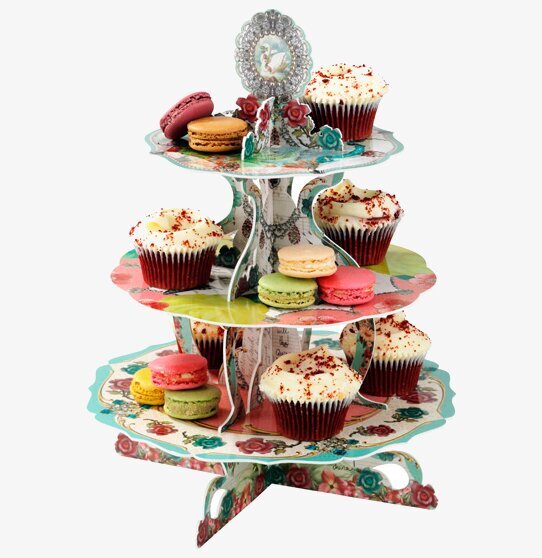 Kakfat Pastries & Pearls från Talking Tables med bakverk