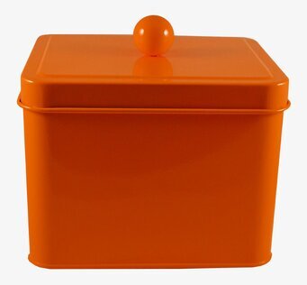 La Shelf, Lollipop Rektangulär, ljusorange förvaringslåda