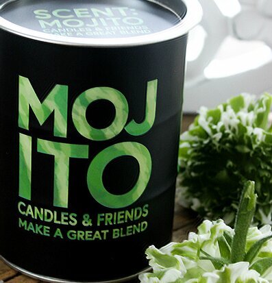 Bild av stilrent doftljus med naturlig elegans