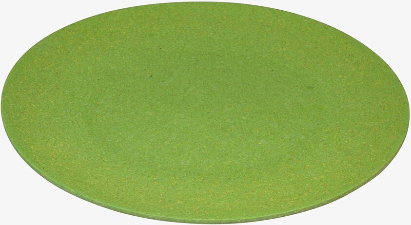 Tallrik från Zuperzozial med harmonisk grön färg