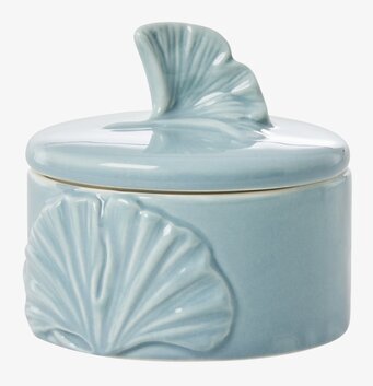 Bild av elegant förvaringsburk med naturinspirerad design