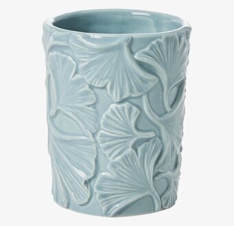 Bild av elegant tandborstmugg med naturinspirerad design
