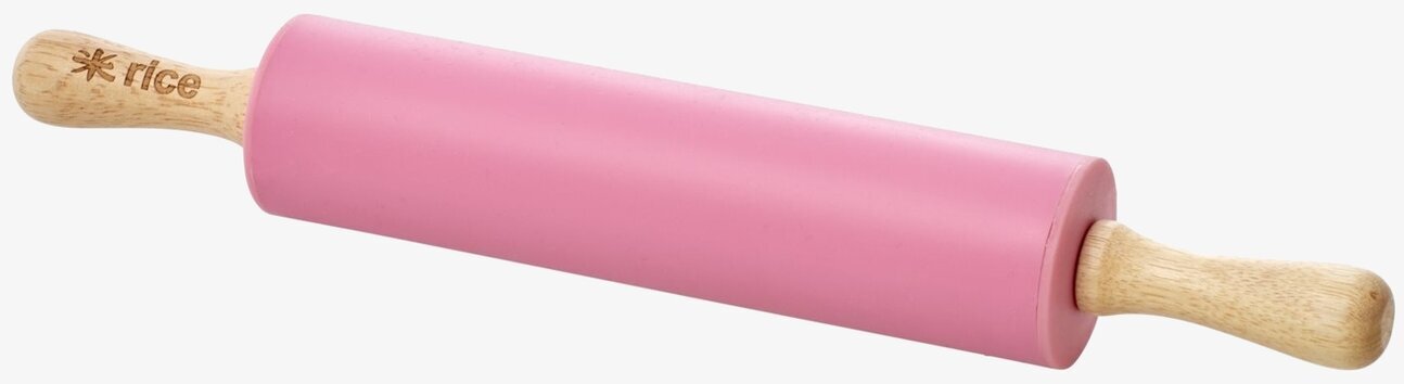 Bild av färgglad och funktionell brödkavel i silikon