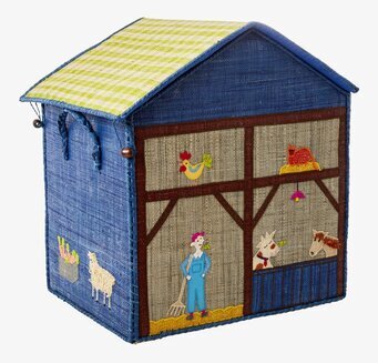 Bild av färgglad och fantasifull förvaringslåda