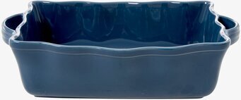 Bild av elegant och funktionell ugnsform i djup blå