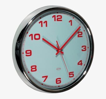 Bild av elegant väggklocka med modern och tidlös design