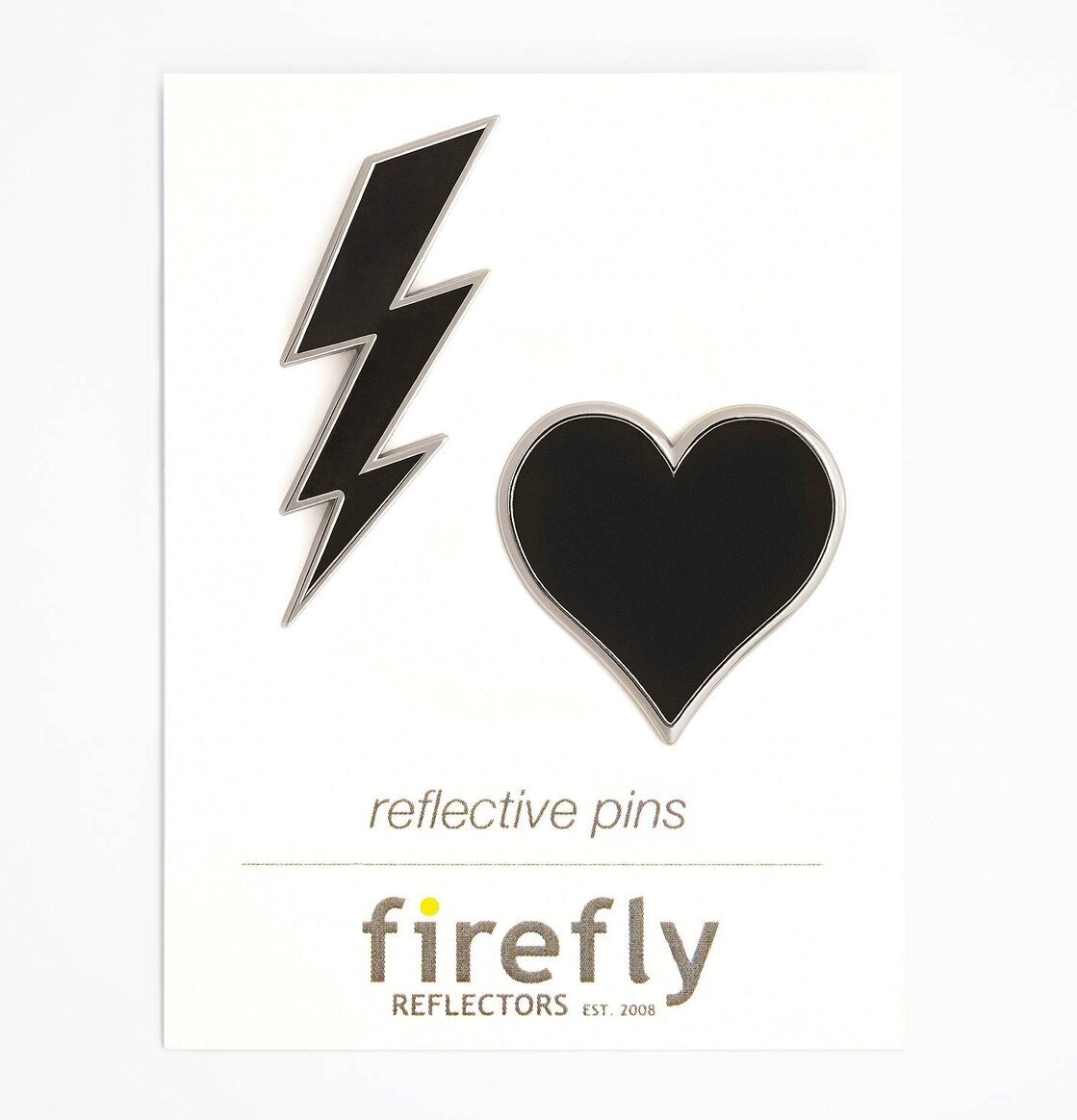 Bild av reflexpinnar med stil och säkerhet i fokus