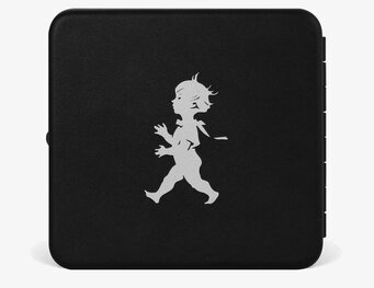 Bild av stilrent och funktionellt nyckelskåp i svart