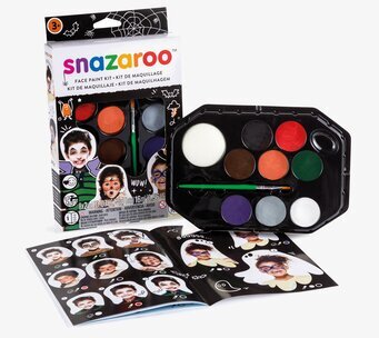 Bild av ansiktsfärgssats för kreativ Halloween-glädje