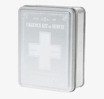 Bild av industriell metallbox för medicinsk förvaring