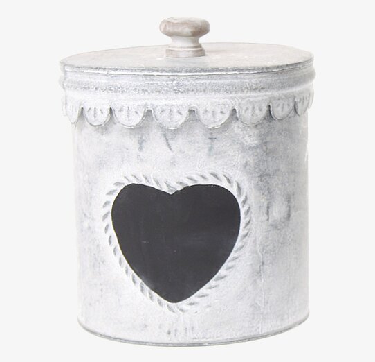 Burk Rosette stor från By ON med hjärtformat fönster