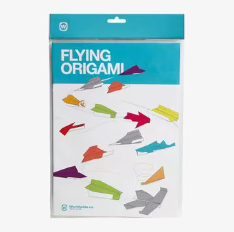 Foto av färgglad origami förpackning för kreativitet
