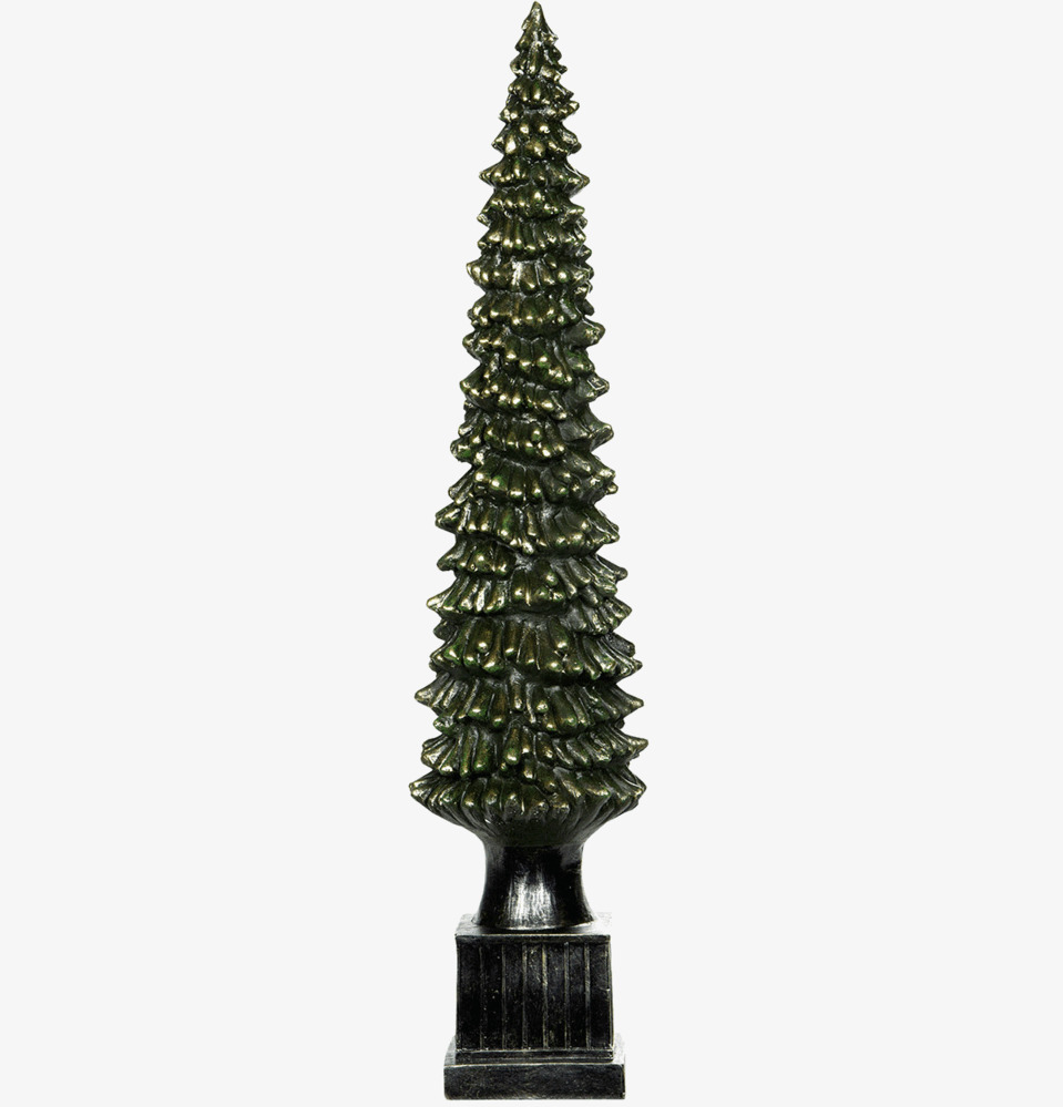 Gran Lyx Mörkgrön från A Lot Decoration, stiliserad julgran