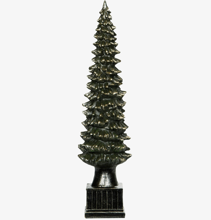 Gran Lyx Mörkgrön från A Lot Decoration, dekorativ skulptur
