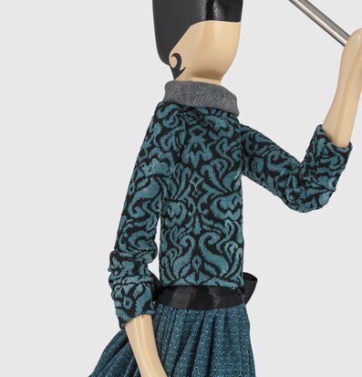 Bild av unik bordslampa med stilren och kreativ design