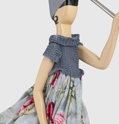 Bild av unik bordslampa: konstnärlig och elegant design