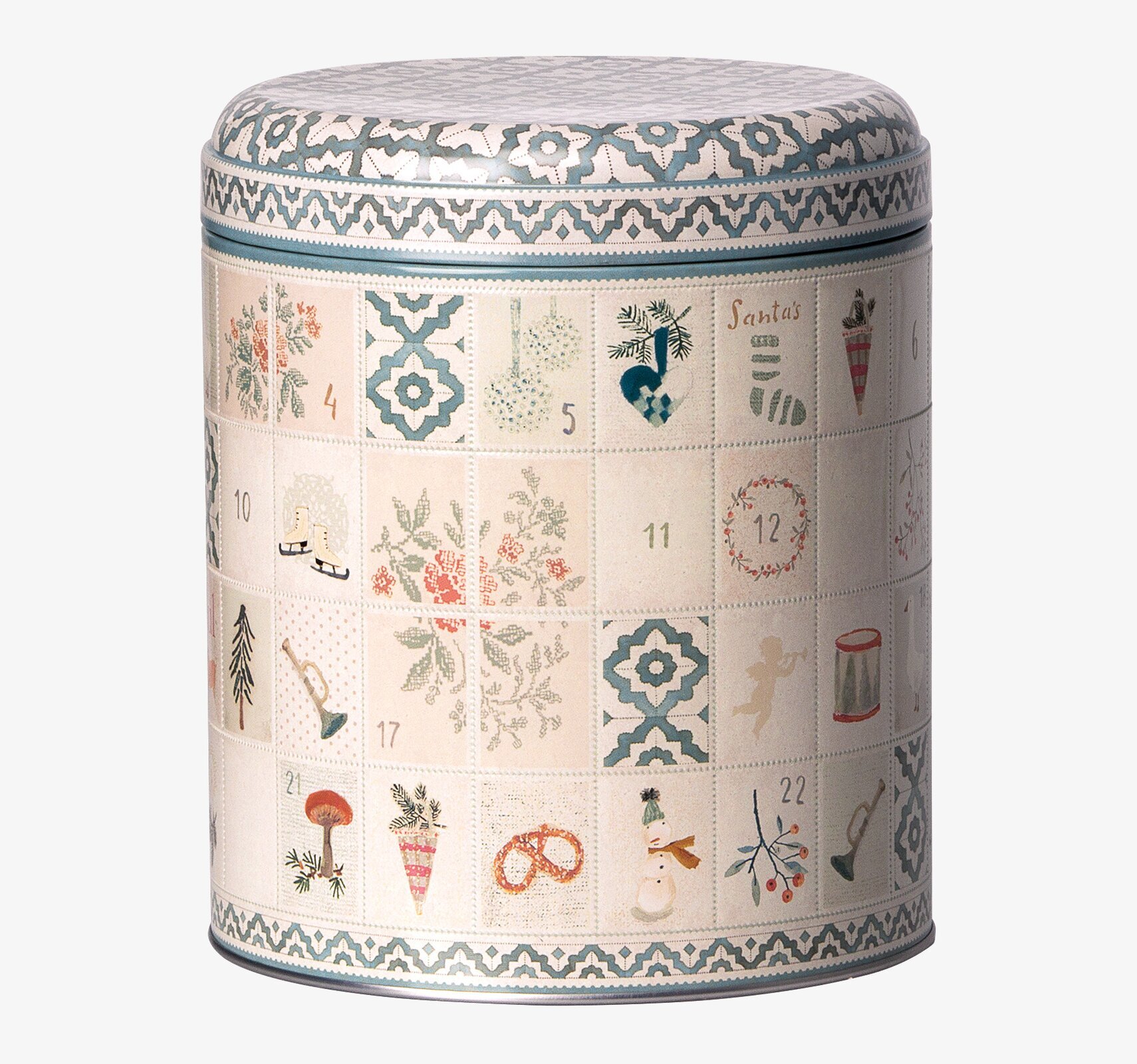 Plåtburk Kakor Christmas från Maileg med juldesign