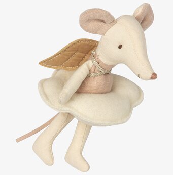 Bild av förtjusande tygmus med detaljerad design