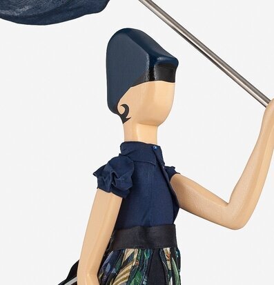 Foto av unik bordslampa med kreativ och modern design