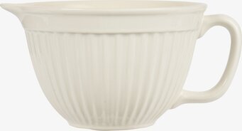 Bild av klassisk vispskål i krämvit stengodsdesign