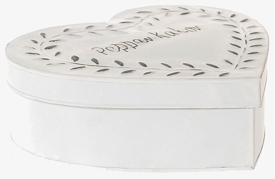 Box Pepparkakor från By ON, hjärtformad ask med text