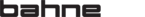 Logo varumärke Bahne