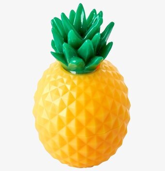 Bild av färgstarkt läppbalsam med ananasdesign