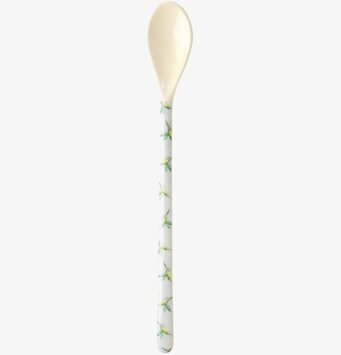 Foto av stilren sked med somrigt mönster och design