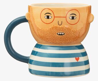 Bild av en kreativ och lekfull mugg med unik design