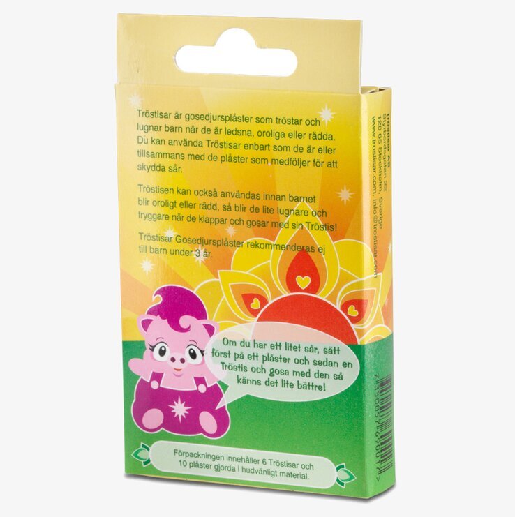 Tröstisar Gosedjursplåster 5-pack från Tröstisar med solmotiv