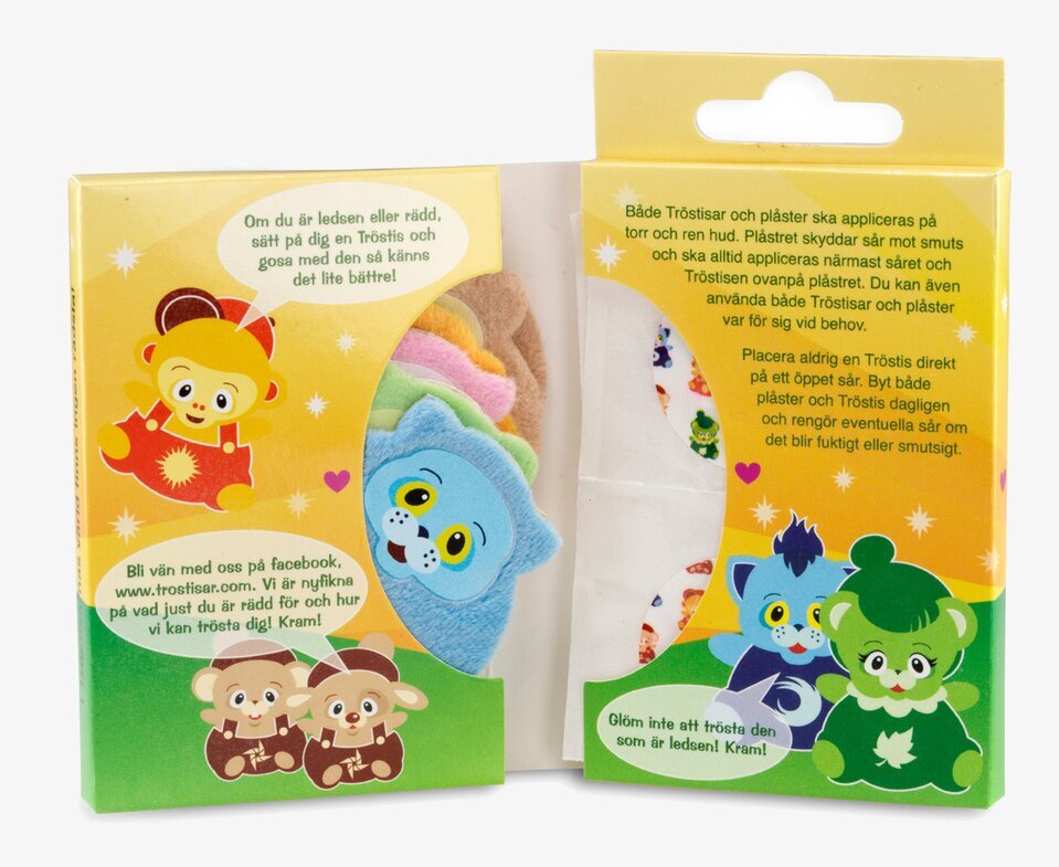 Tröstisar Gosedjursplåster 5-pack från Tröstisar för barn