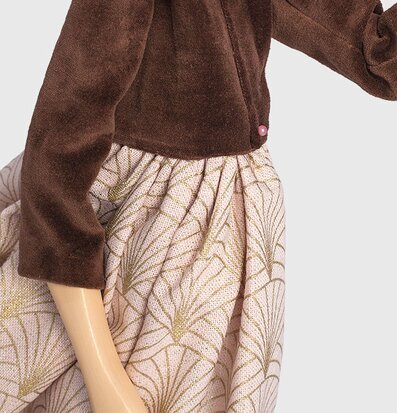 Foto av konstnärlig bordslampa med unik design