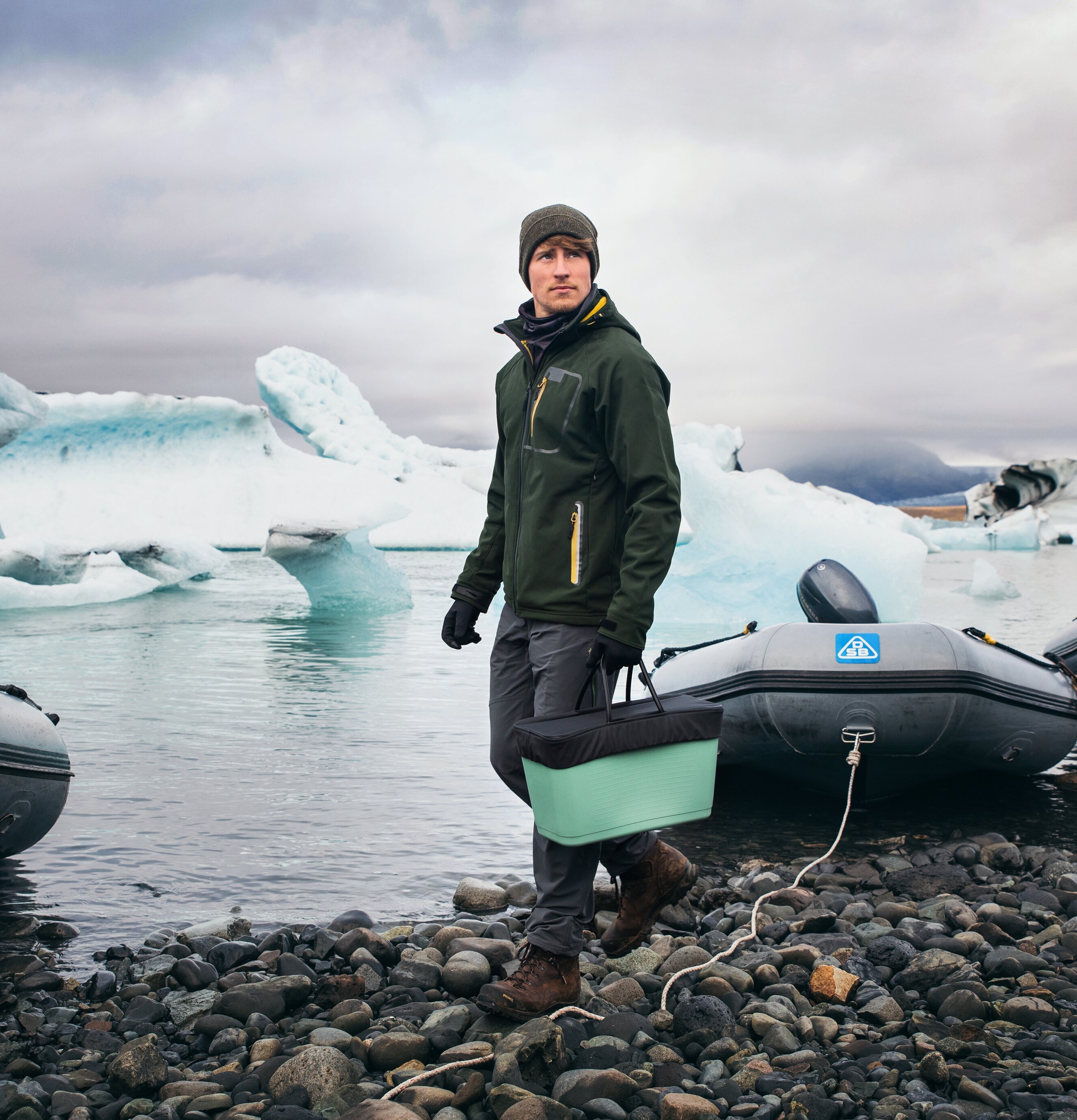 Överdrag Väska Hinza Liten från Hinza vid karg kustlinje