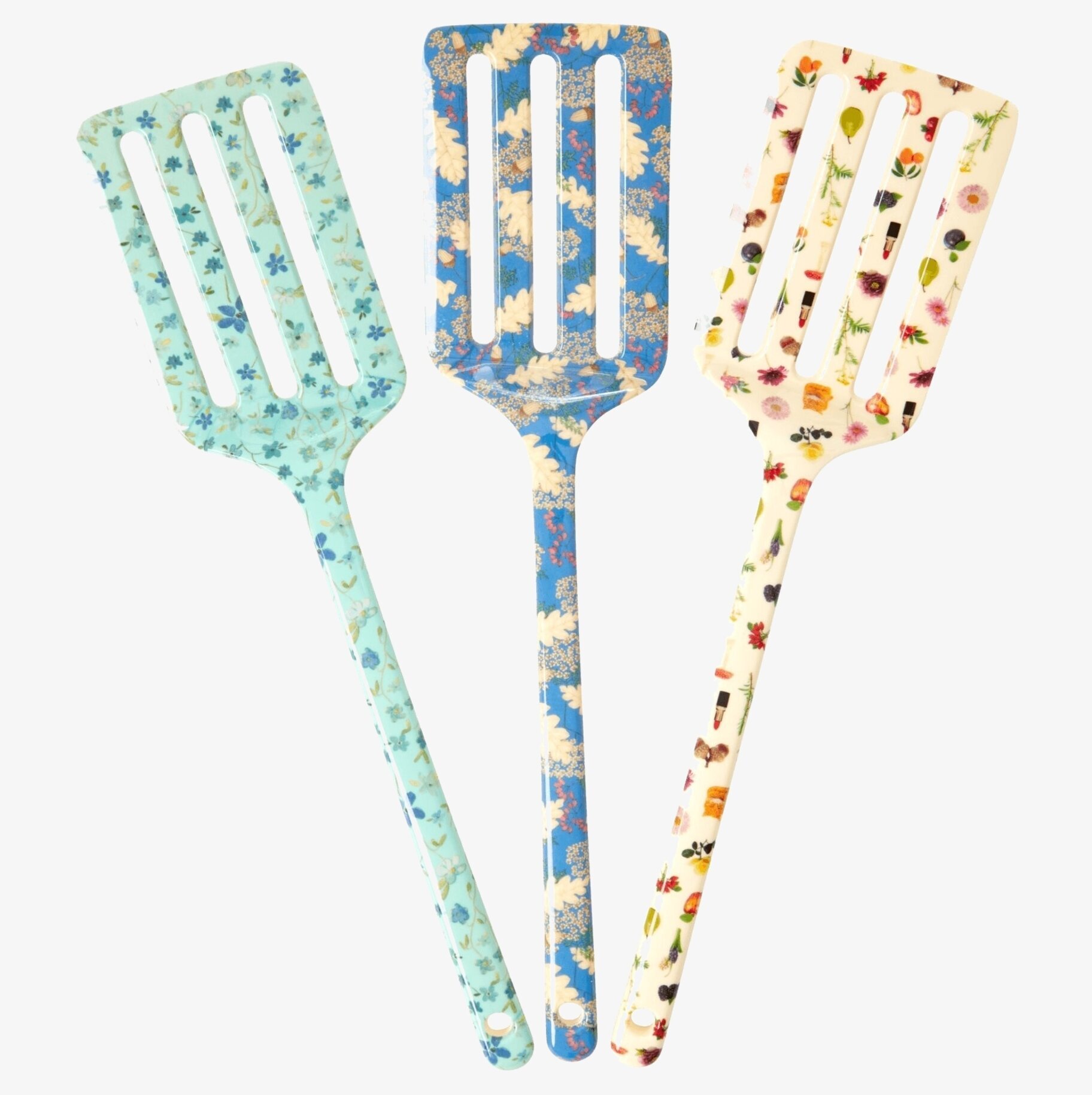 Stekspade - Believe In Red Lipstick från Rice, tre mönster