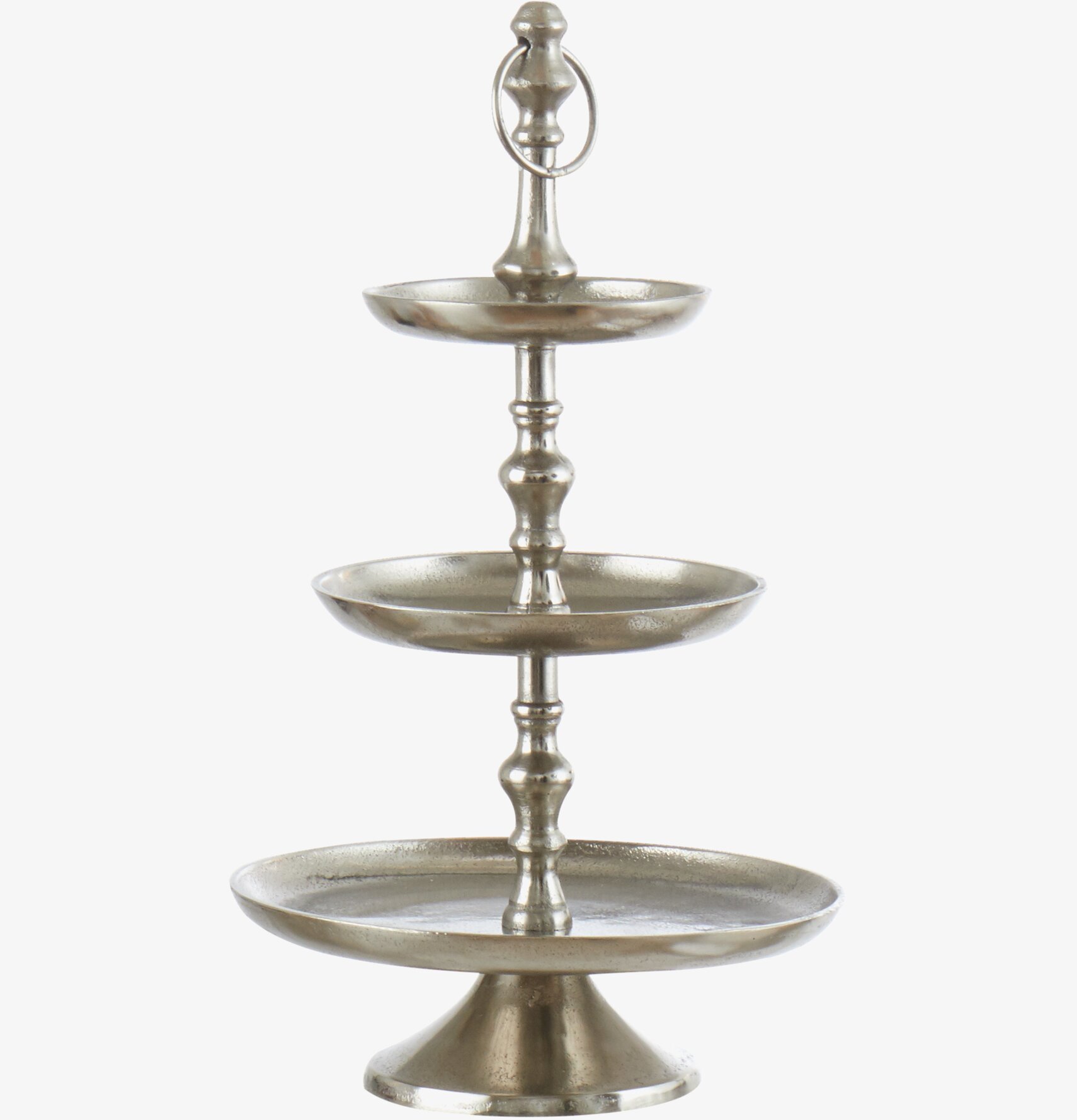 Kakfat Carter Silver från Affari på vit bakgrund