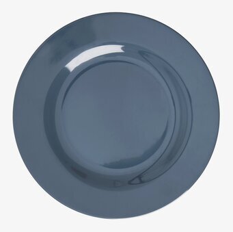 Bild av elegant mörkgrå melaminassiett i modern stil