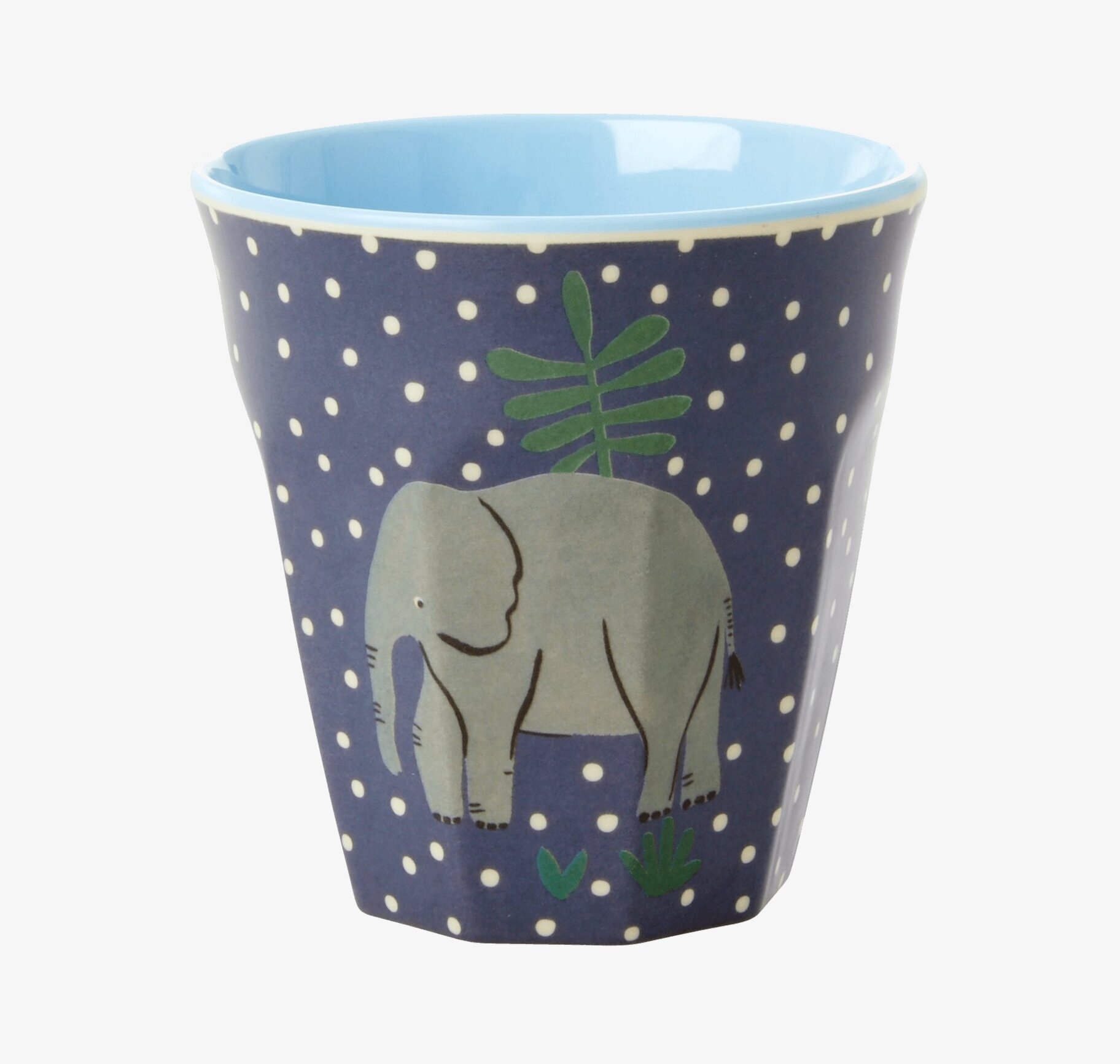 Små Muggar Jungle Print från Rice med elefant och växter