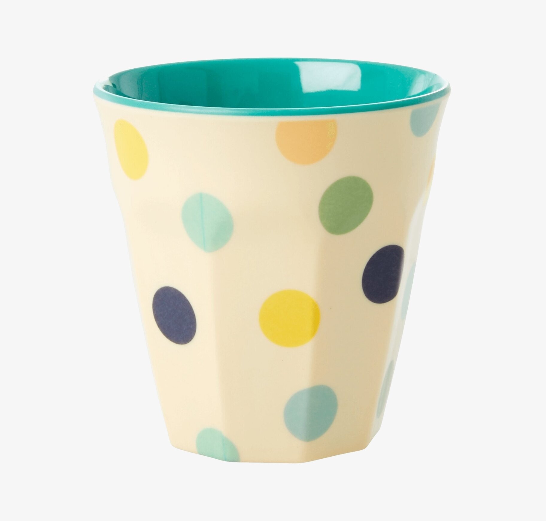 Små Muggar Jungle Print från Rice med färgglada prickar