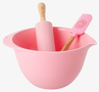 Bild av rosa bakset med praktisk och lekfull design