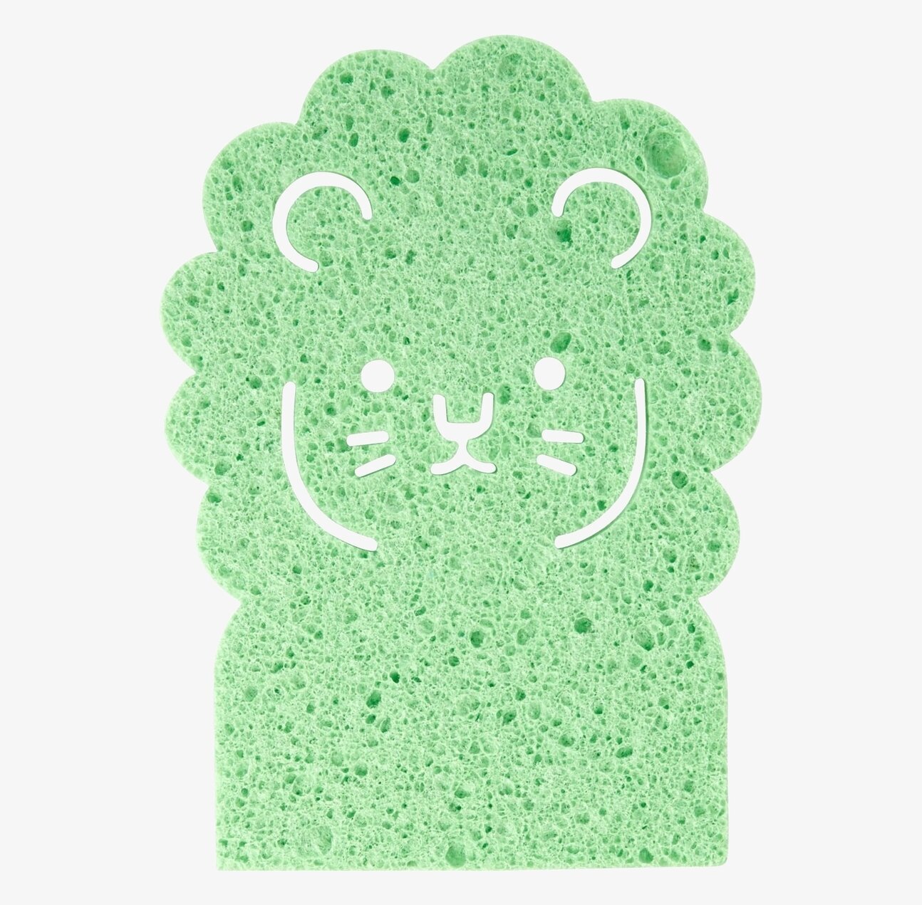 Bild av lekfull lejonformad svamp för kök och badrum