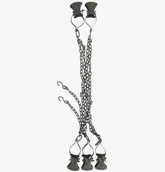 Bild av eleganta metallclips för kreativ inredning