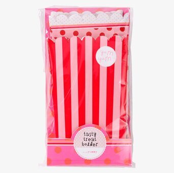 Foto av färgglada bägarset för festliga tillfällen