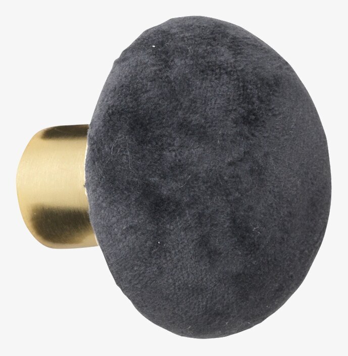 Knopp Sammet Cole S från Cozy Living i mörk sammet och guld
