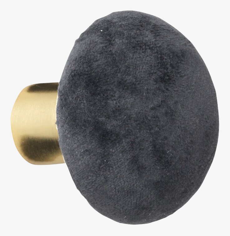 Knopp Sammet Cole S från Cozy Living i mörk sammet och guld