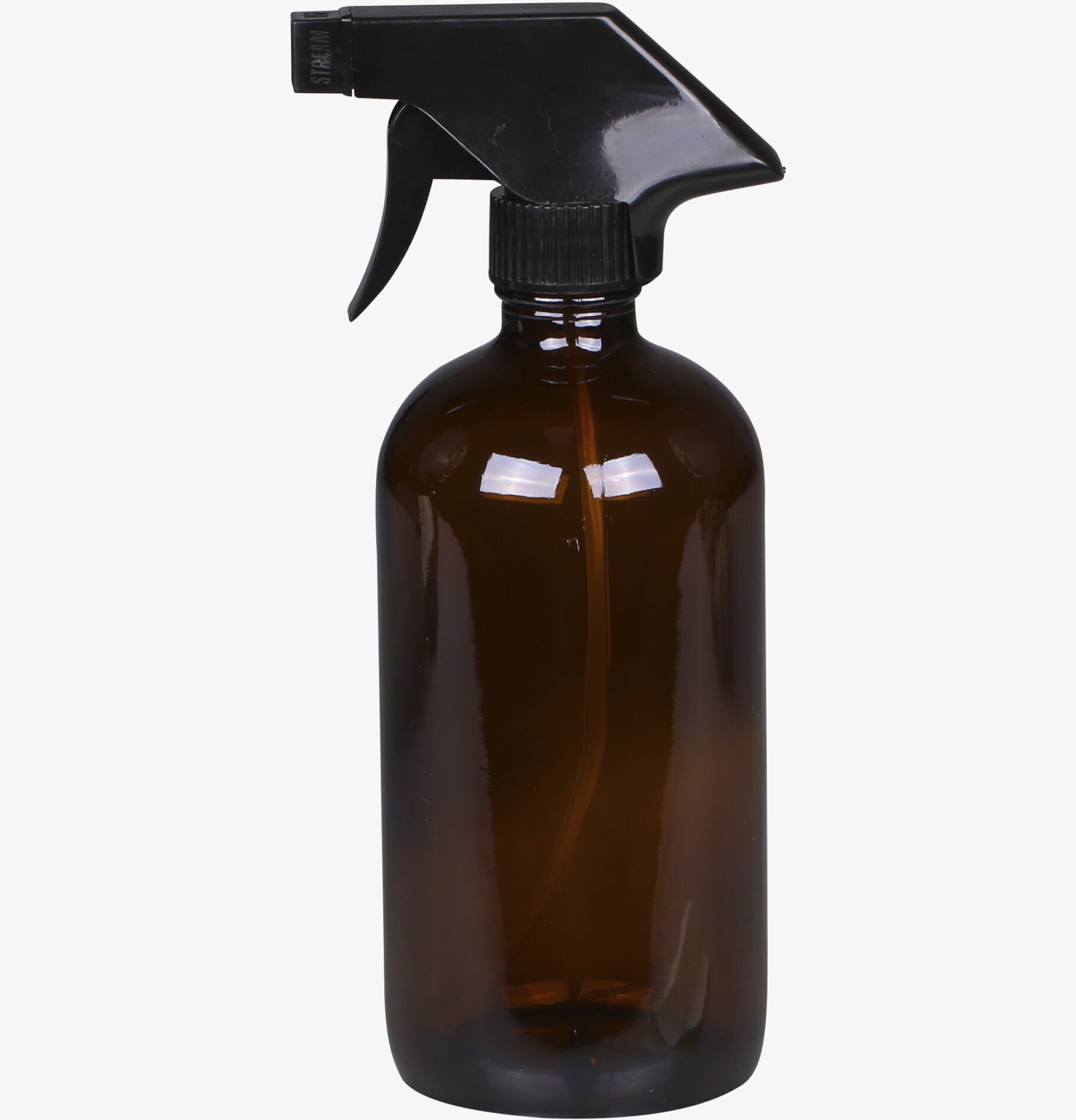 Glasflaska Med Spraykork Mocca från Chic Antique i brun glas