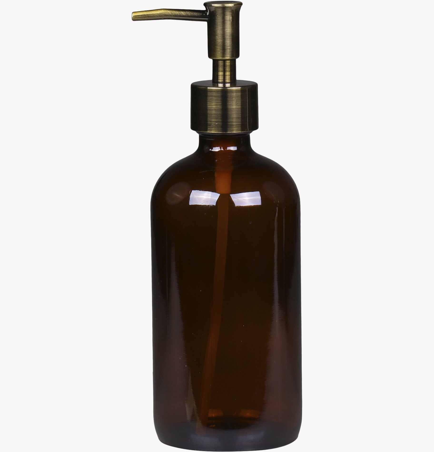 Glasflaska Med Pump Mocca 480 ml från Chic Antique