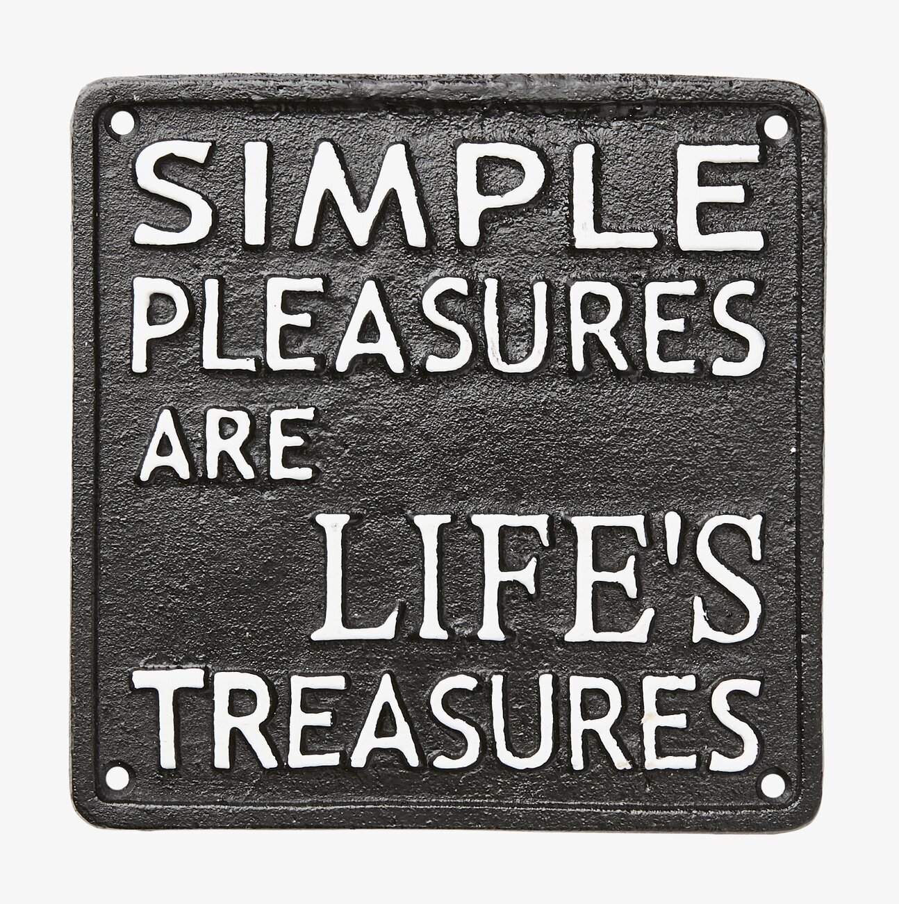 Bild av vintage skylt med inspirerande budskap