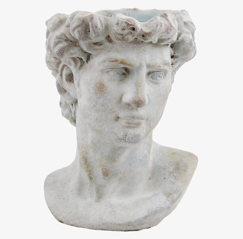 Kruka David Large från Miljögården, klassisk bystkruka